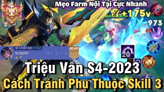 Triệu Vân S4-2023 Liên Quân Mobile Cách Chơi Lên Đồ Phù Hiệu Bảng Ngọc Cho Triệu Vân S4 2023 Đi Rừng