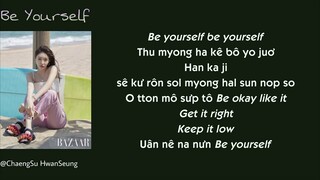 [Phiên âm tiếng Việt] Be Yourself - Chungha