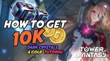 How to Get 10K Dark Crystals & Gold in Tower of Fantasy (GLOBAL) Tutorial