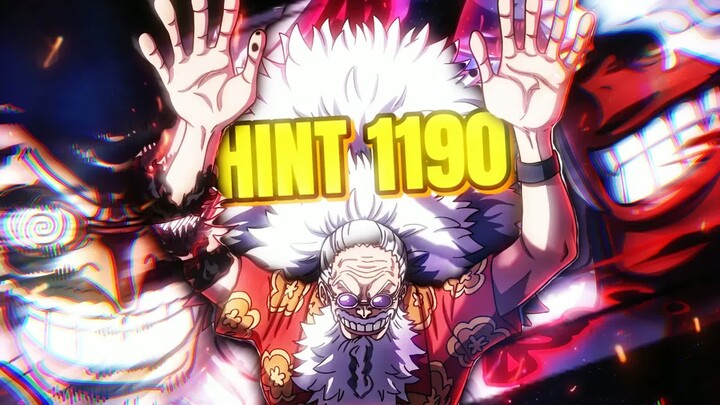 HINT ONE PIECE 1190 !! TANGAN GABAN BUNTUNG ! -  PERTARUNGAN EPIC NAMUN TANDA TANDA KEMATIAN  - !