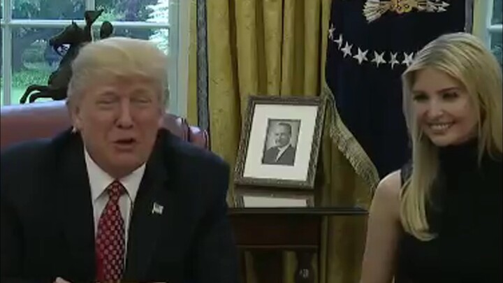 川普令人羡慕的精神状态！