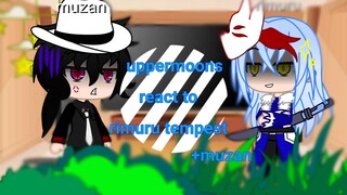 🌟Uppermoons DEMON SLAYER reaction to RIMURU TEMPEST(+MUZAN) Christmas Special🌟(REMAKE)