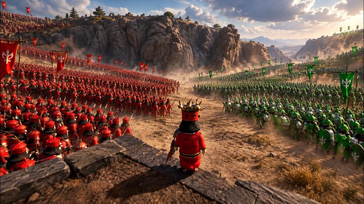Hard Battle: Two Armies Under Siege