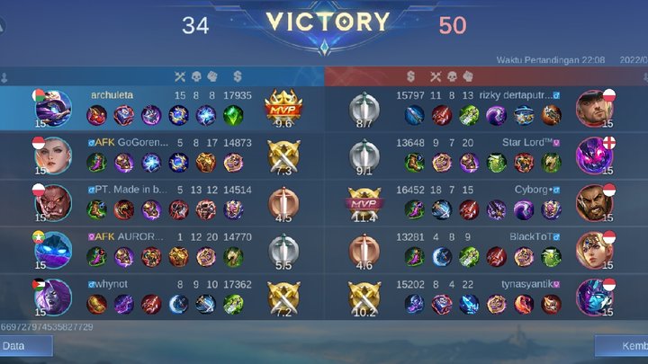 Mobile Legends CysLop auTo ngamuK