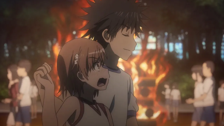 มิซากะเต้นกับโทมะ "To Aru Kagaku no Railgun T"