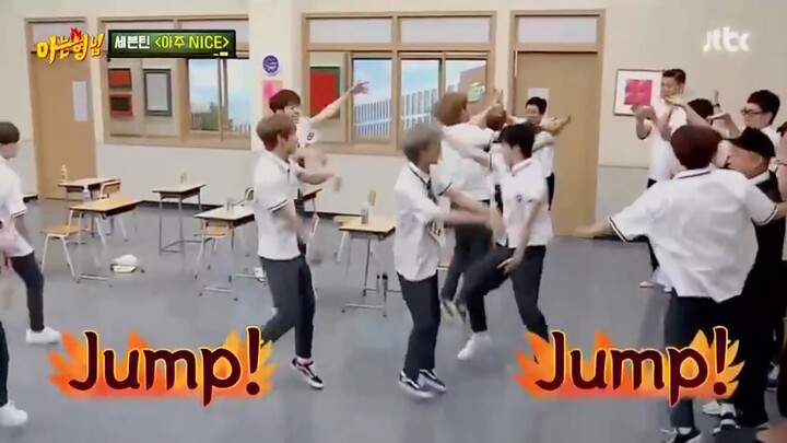 【SEVENTEEN】那些年，次人在认哥的刀群舞