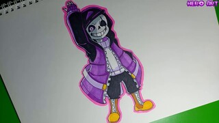 How To Draw Epic Sans Undertale Au Cách vẽ Epic Xans