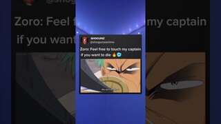 Zoro was waiting for Luffy's order 🔥🥶 #shorts #anime #onepiece #luffy #zoro #sanji