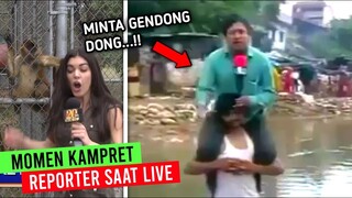 Reporter Pakistan Emang Beda..!! Deretan Momen K4MPRET Reporter Saat LIVE #10