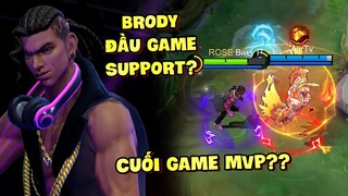 Tốp Mỡ | XẠ THỦ BRODY MÙA 22: ĐẦU GAME NHƯỜNG BÙA SUPPORT, CUỐI GAME MVP?? | MLBB