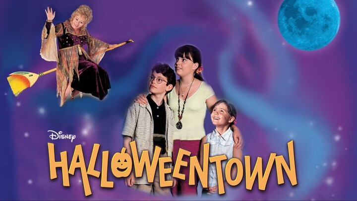Halloweentown [1998] starring Debbie Reynolds, Kimberly J. Brown, Joey Zimmerman, and Judith Hoag.