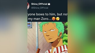 Yea it's zoro💀onepiece anime zoro roronoazoro piratehunterzoro roronoa celestialdragon fy fypシ