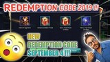 Redemption Code in Mobile Legends September 4, 2019 | Part 5 + 500 Dias & Skin Give Away