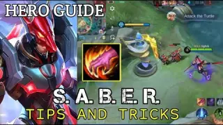 Mobile Legends | How to use Saber as Core - Tips and Tricks