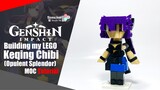 LEGO Genshin Impact Keqing (Opulent Splendor) Chibi MOC Tutorial | Somchai Ud