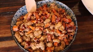 Lạc ớt chiên cay #food