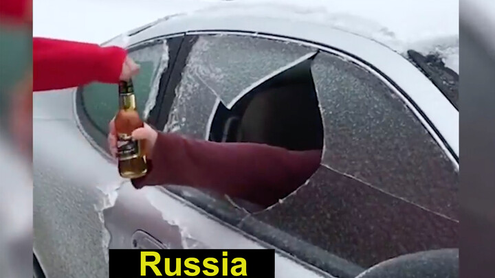 [Remix]Momen lucu orang Rusia yang sedang pamer