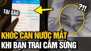 Cô gái khóc CẠN NƯỚC MẮT khi phát hiện người chung chăn gối GIAN DÍU mập mờ với NGƯỜI KHÁC