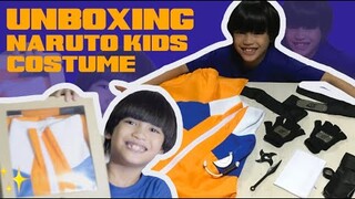 Unboxing Naruto Kids Costume & Weapons how to have a naruto costume