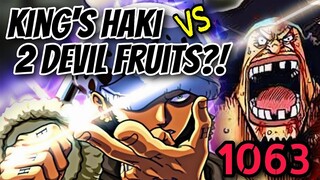 ONE PIECE 1063: KING'S HAKI NI LAW LABAN SA 2 DF NI BLACKBEARD?! | DF, NO MATCH SA MALAKAS NA HAKI?!