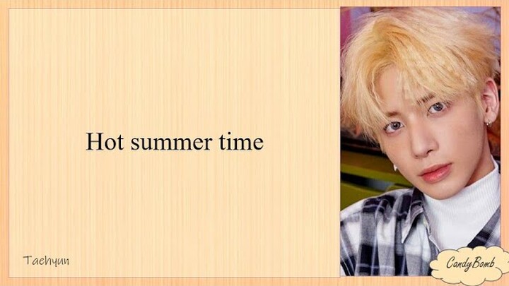 TXT 'WE LOST THE SUMMER' EASY LYRICS