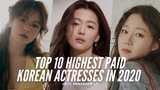 Top 10 Highest Paid Korean Actresses in 2020 | JBTV Webisode 10