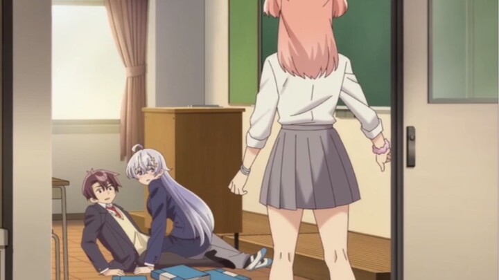 Baru lagi mau gituan senpai sudah ketahuan muridnya 🧐😱
