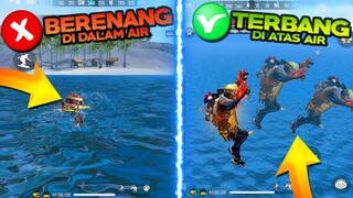 TOP 5 TRIK DAN BUG TERBARU DI FREE FIRE VIRAL DI TIKTOK - Terbang di atas air