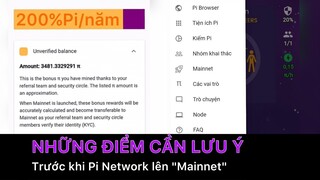 Pi network - Một số điểm cần lưu ý trước khi Pi Network Mainnet | PI NETWORK VN