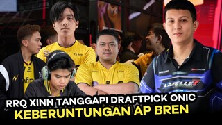 RRQ XINN TANGGAPI DRAFTPICK ONIC, KEBERUNTUNGAN AP BREN GRAND FINAL M5 - MOBILE LEGENDS