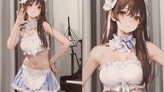 AI女仆夏日清凉版｜AI动画