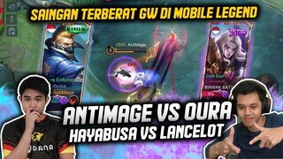 MOMEN PENENTUAN OURA VS ANTIMAGE SAINGAN TERBERAT MOBILE LEGEND GW COK!