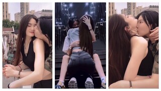 [Bách Hợp/Girls Love] Người Yêu Tôi, Chị Ấy Suốt Ngày Đòi Ăn 😝 || Tiktok China (抖音）