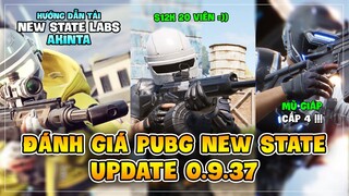 ĐÁNH GIÁ NEW STATE MOBILE THÁNG 8, CÁCH CẬP NHẬT & TRẢI NGHIỆM CHẾ ĐỘ LABS: AKINTA BOUNTY ROYALE !