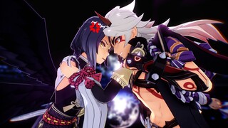 👹Until you and I are gone👺|Arataki Ichito x Kujosara|Traffic Jam[ Genshin Impact MMD]