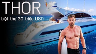 Có Gì Bên Trong Biệt Thự 30 Triệu USD Của Thần Sấm Thor - CHRIS HEMSWORTH