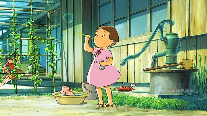 There is a kind of summer called Hayao Miyazaki's summer, even the nights are gentle.
