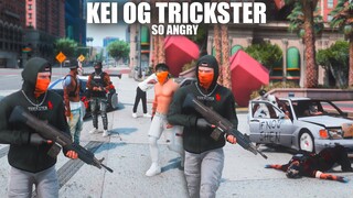 KEI MENGGUNAKAN SENJATA PALING MEMATIKAN ! TRICKSTER VS KEPOLISIAN SATU KOTA !!! GTA 5 ROLEPLAY