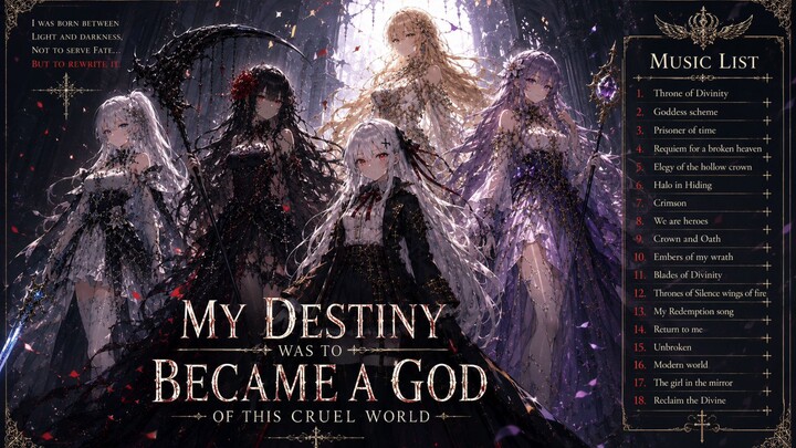 My Destiny Was To Became A God of This Cruel World/ Music Track