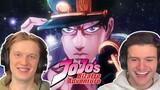 FIRST TIME Reacting to JoJo's Bizarre Adventure OPENINGS (1-11)