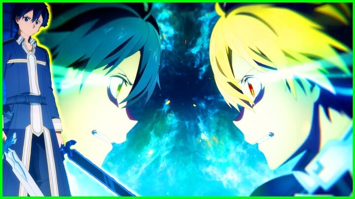 Kirito Dual Blade Soon? Kirito Vs Integrity Knight Eugeo! | Sword Art Online Alicization