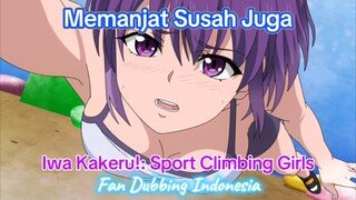 [Fandub Indo] Iwa Kakeru!: Sport Climbing Girl Episode 01 - Pertama Memanjat