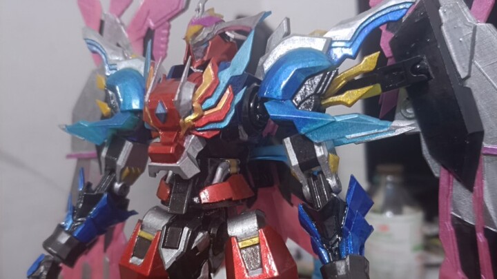 Super Beast Armed Mobile City Alpha Version Super Beast God Scum Paint Display