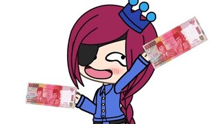 1 MILLIAR UANG LESLEY | MLBB GachaLife Animation | Be Animasi Gachatuber