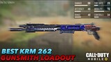COD Mobile Best KRM 262 Shotgun Gunsmith Loadout | COD Mobile Season 9 Update