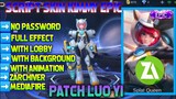 NEW!!! SCRIPT SKIN KIMMY EPIC +FULL EFFECT +NO BAN +WITH BACKROUND ANIMATION
