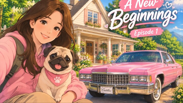 A new Beginnings |episode 1| lily and push| cozy Ghibli style |ASMR | calming story