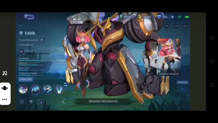 build Hero Edith exp l dan gameplay mlbb terbaru 2023 @pondokgaming103