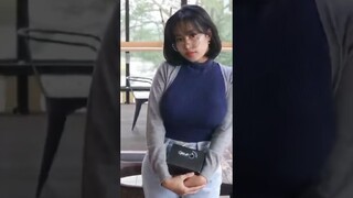 kumpulan video cewek cantik payudara besar#shorts