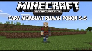 Cara Membuat Pohon 5x5 Simple Di Minecraft Pe